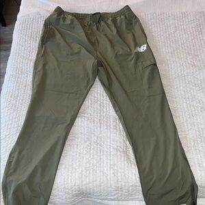 New Balance Green Sweatpants Relaxed Fit Joggers
